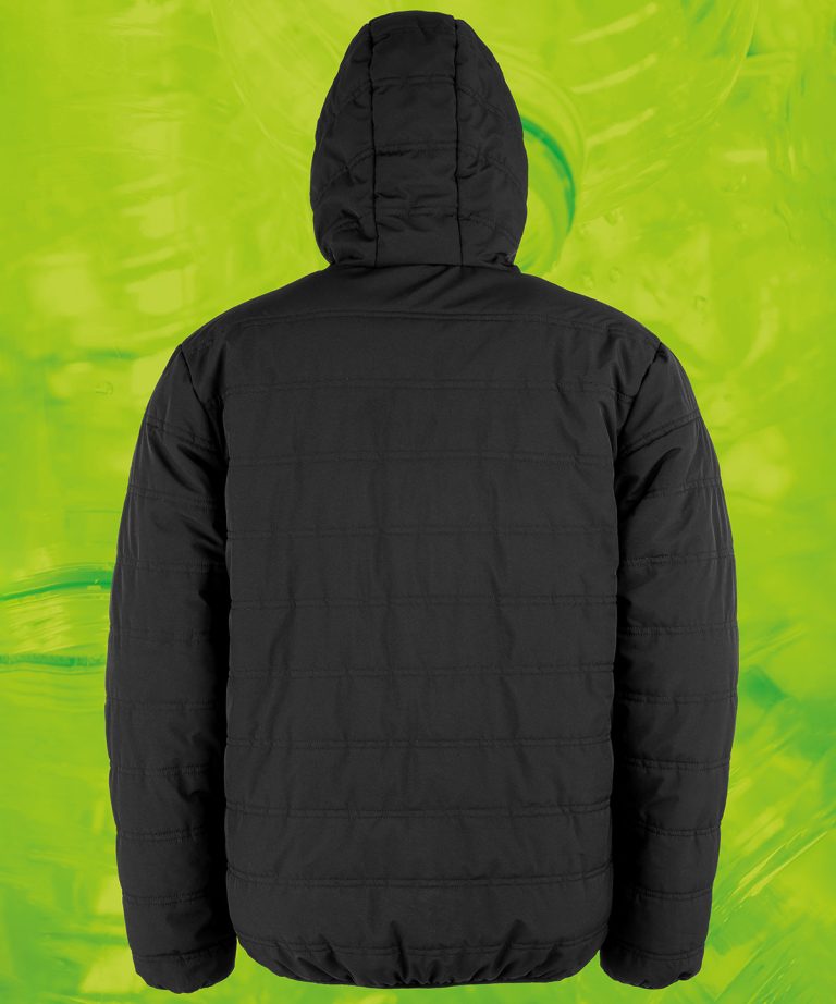 Result Genuine Recycled &#8211; Recycled Compass Padded Winter Jacket R240X, Vivid Promotion Workwear