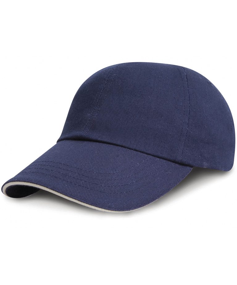 Alternative view of Result Headwear - Junior Low - Profile Heavy Brushed Cotton Cap With Sandwich Peak R24JP