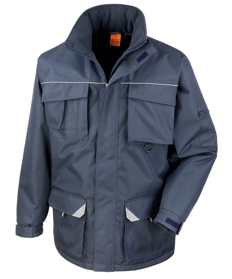 Result Workguard &#8211; Work &#8211; Guard Sabre Long Coat R301X, Vivid Promotion Workwear
