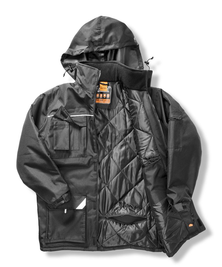 Result Workguard &#8211; Work &#8211; Guard Sabre Long Coat R301X, Vivid Promotion Workwear