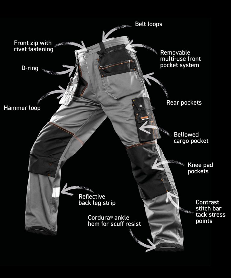 Result Workguard &#8211; Work &#8211; Guard X &#8211; Over Holster Trousers R324X, Vivid Promotion Workwear