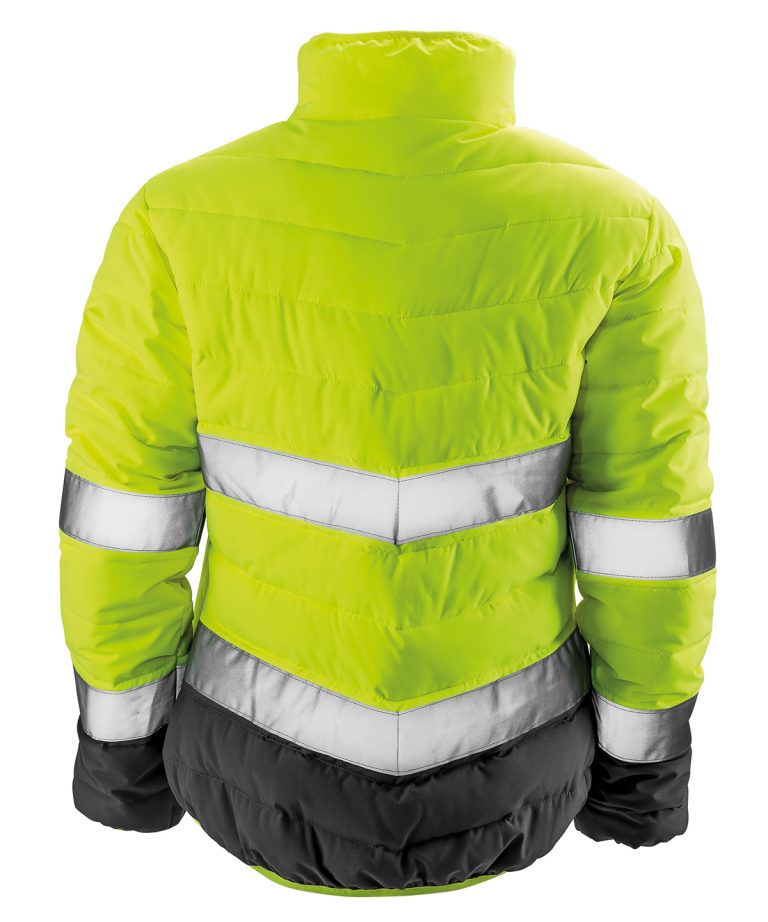 Result Safeguard &#8211; Womens Soft Padded Safety Jacket R325F, Vivid Promotion Workwear