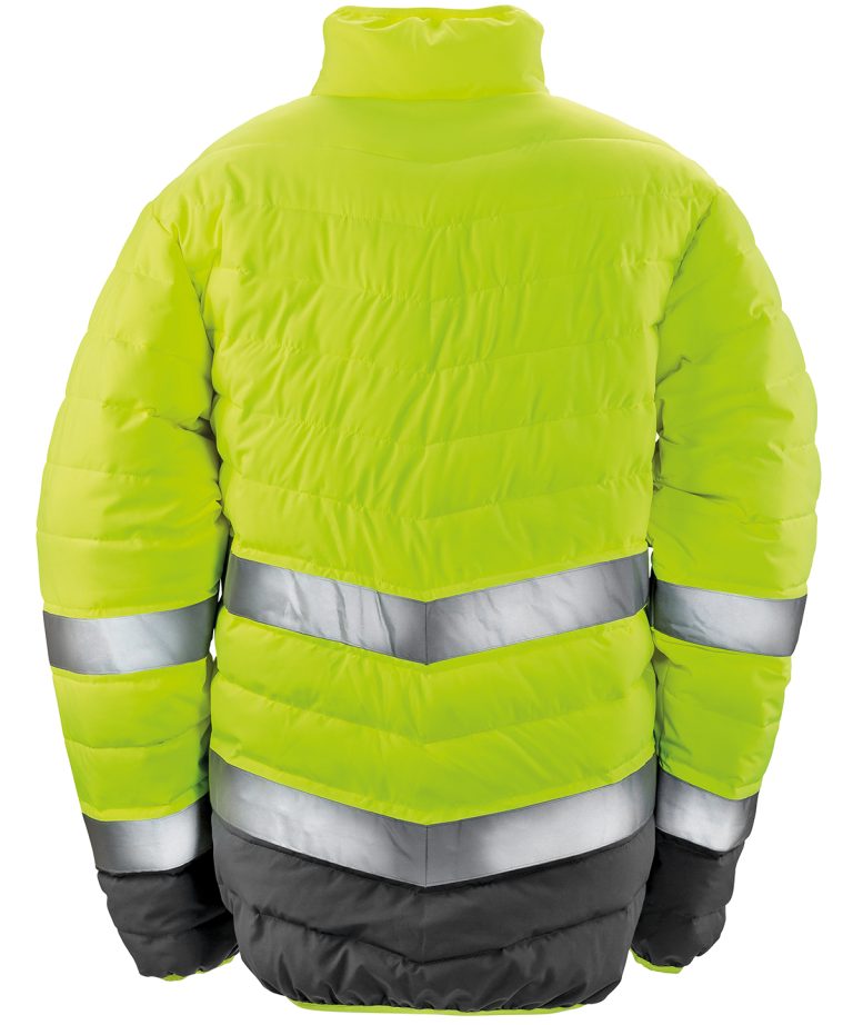 Result Safeguard &#8211; Soft Padded Safety Jacket R325M, Vivid Promotion Workwear