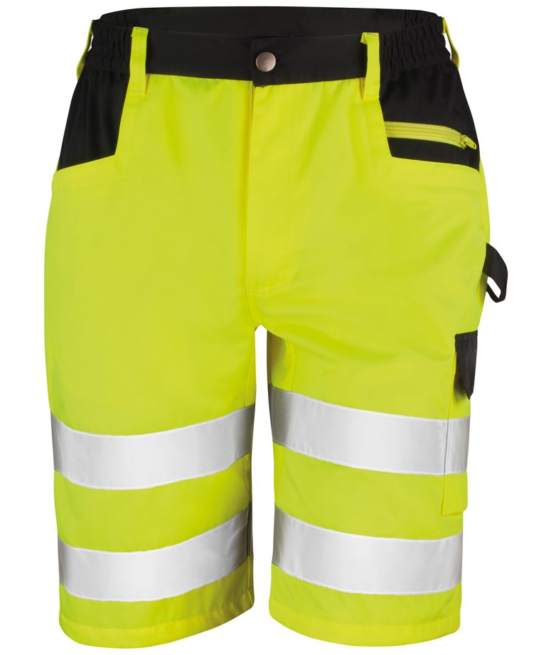 Result Safeguard &#8211; Safety Cargo Shorts R328X, Vivid Promotion Workwear
