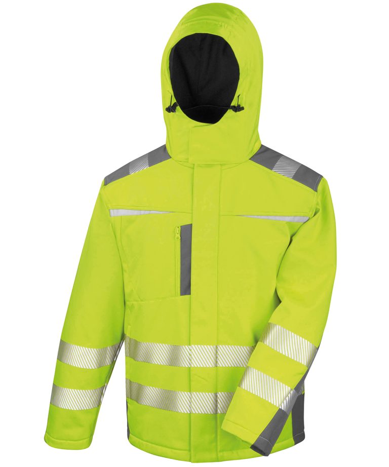Result Safeguard &#8211; Dynamic Softshell Coat R331X, Vivid Promotion Workwear