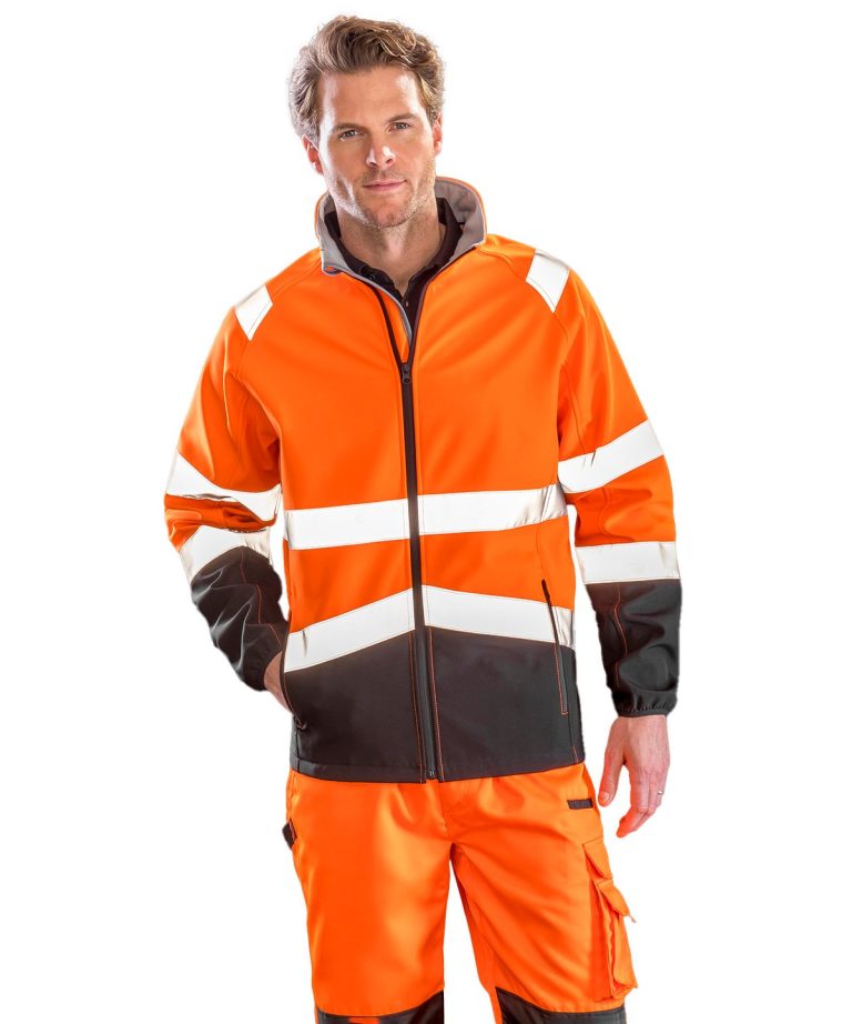 Result Safeguard - Printable Safety Softshell Jacket R450X