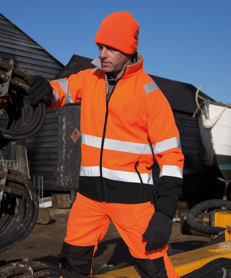 Result Safeguard &#8211; Printable Safety Softshell Jacket R450X, Vivid Promotion Workwear