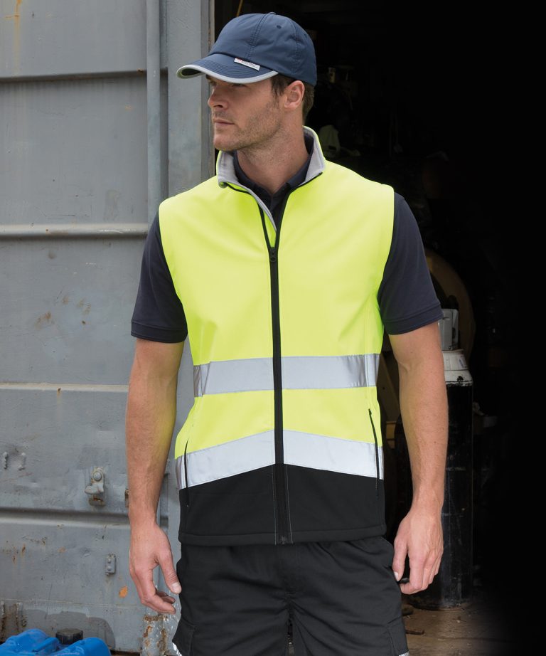 Alternative view of Result Safeguard - Printable Safety Softshell Gilet R451X