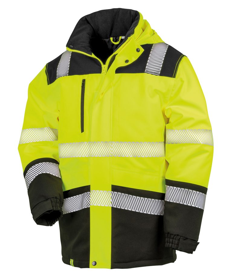 Result Safeguard &#8211; Printable Softshell Safety Coat R475X, Vivid Promotion Workwear