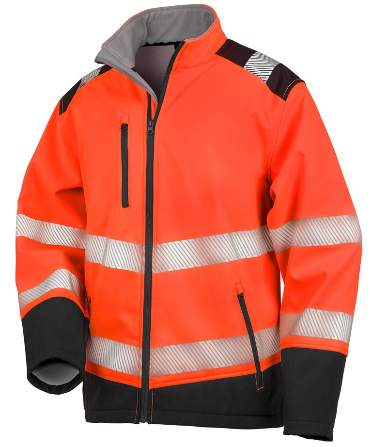 Alternative view of Result Safeguard - Printable Ripstop Safety Softshell R476X