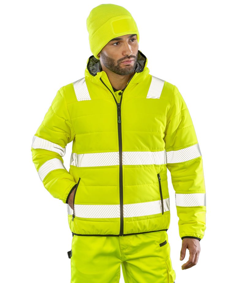 Result Genuine Recycled - Recycled Ripstop Padded Safety Jacket R500X