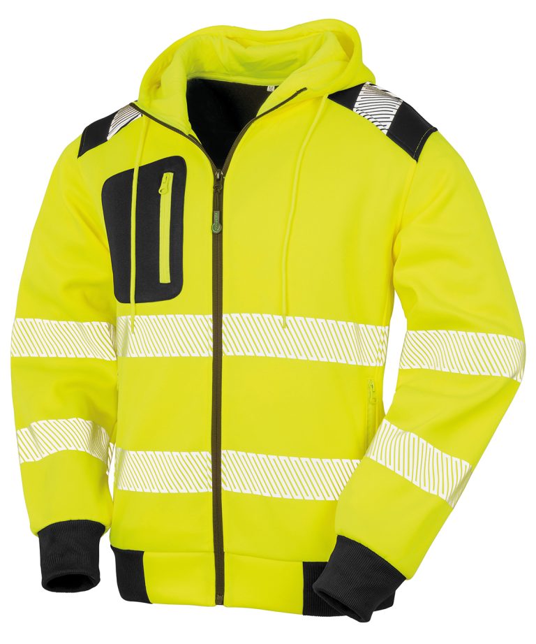 Alternative view of Result Genuine Zipped Safety Hooded Jacked R503X