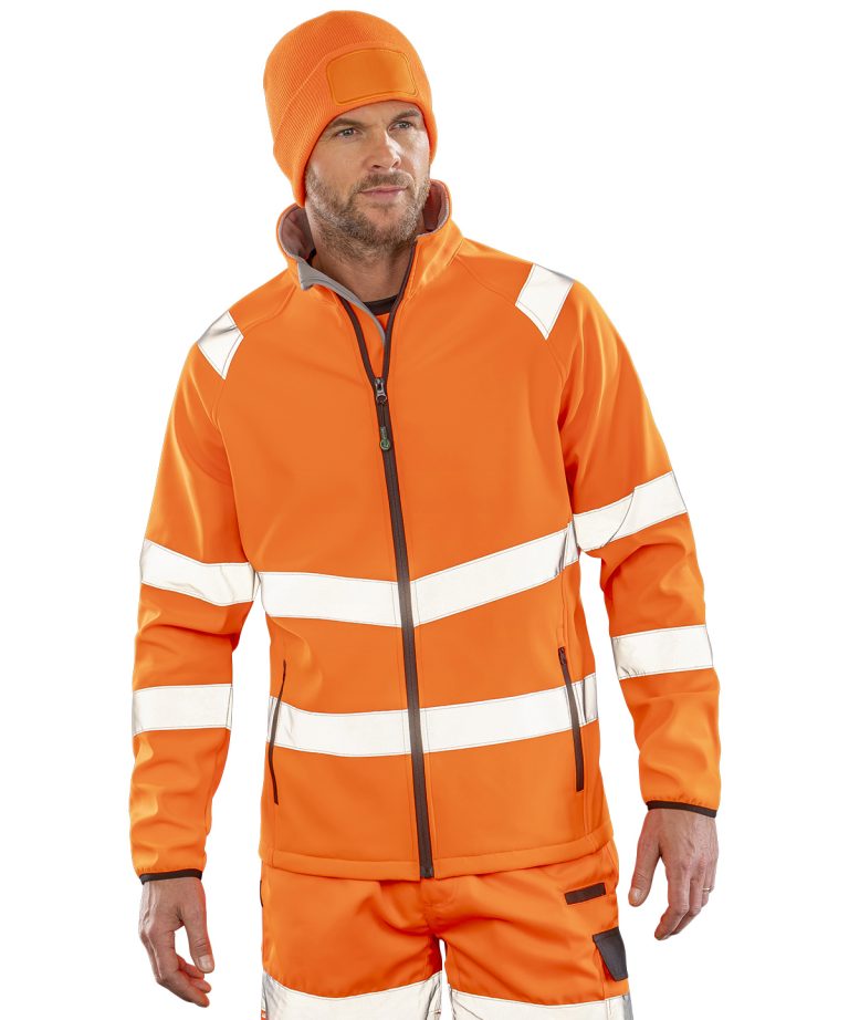Result Genuine Recycled - Recycled 2 - Layer Printable Safety Softshell R505X