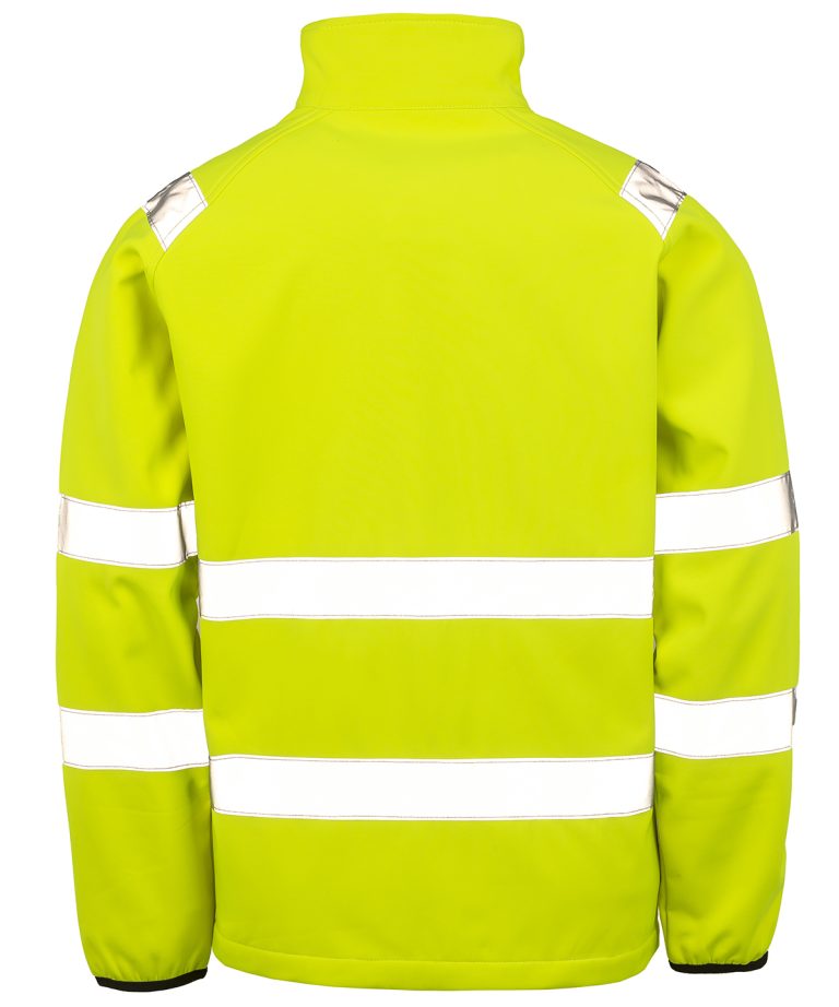 Result Genuine Recycled &#8211; Recycled 2 &#8211; Layer Printable Safety Softshell R505X, Vivid Promotion Workwear