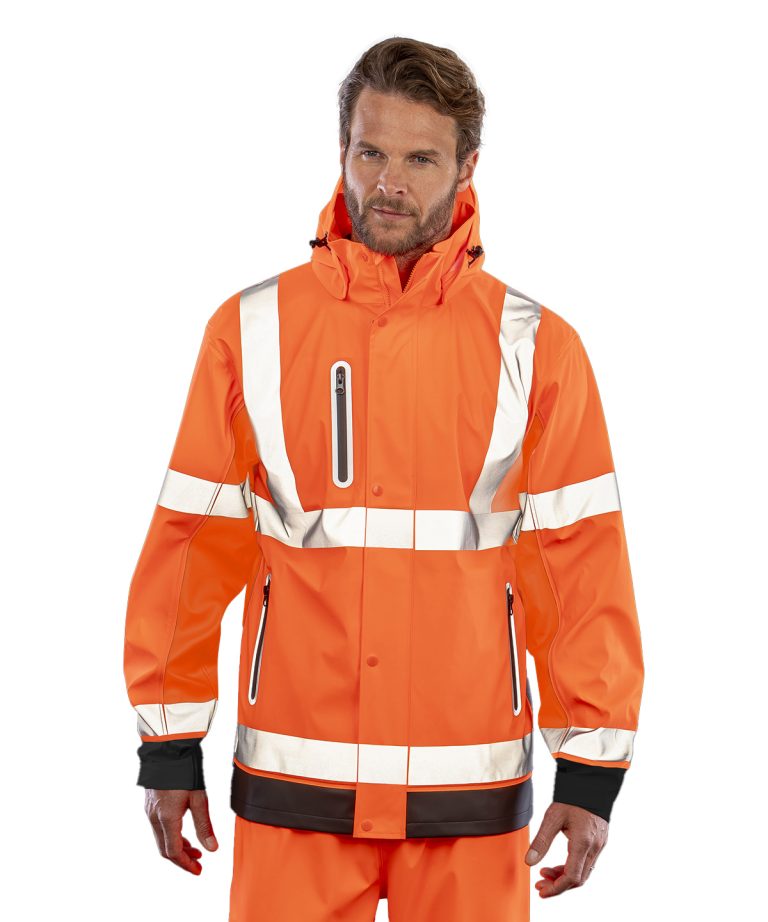 Result Genuine Recycled - Heavy Duty Prism Pu Safe And Dry Jacket With Recycled Backing R507X