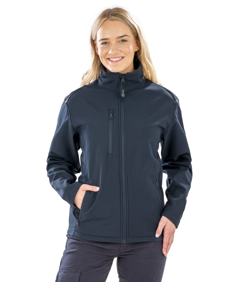 Result Genuine Recycled - Womens Recycled 3 - Layer Printable Softshell Jacket R900F