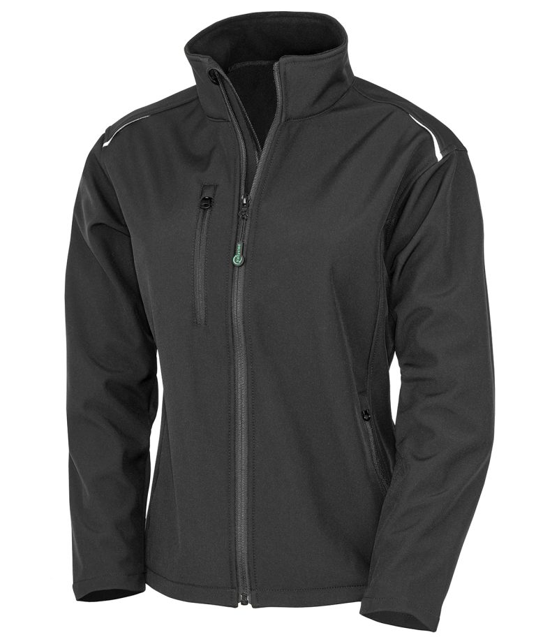 Result Genuine Recycled &#8211; Womens Recycled 3 &#8211; Layer Printable Softshell Jacket R900F, Vivid Promotion Workwear