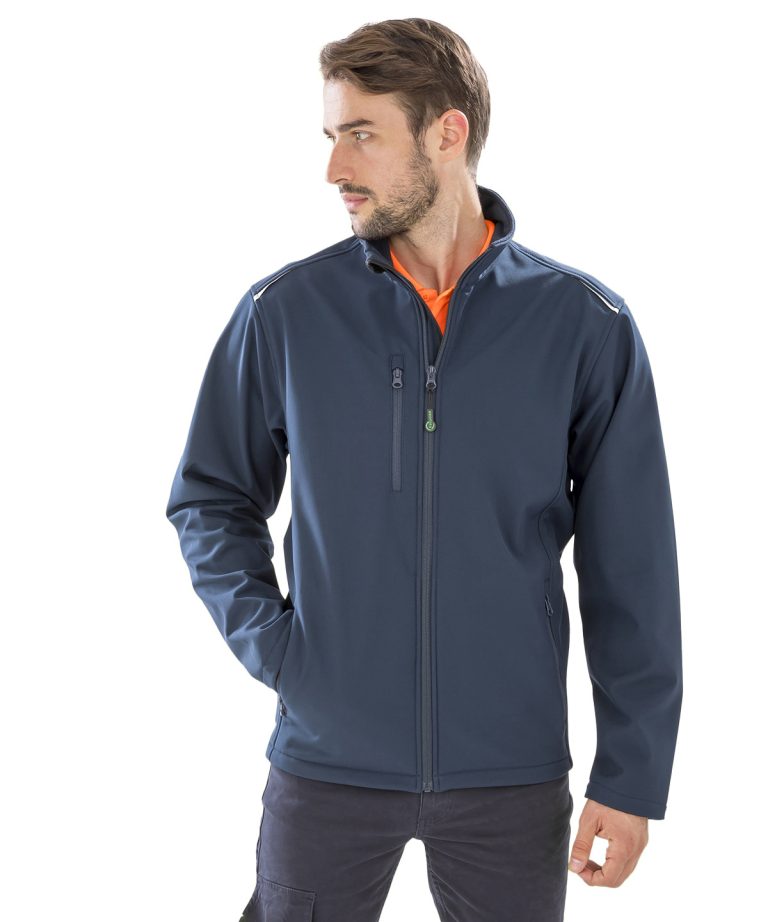 Alternative view of Result Genuine Recycled - Recycled 3 - Layer Printable Softshell Jacket R900X