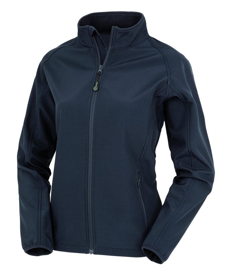 Result Genuine Recycled &#8211; Womens Recycled 2 &#8211; Layer Printable Softshell Jacket R901F, Vivid Promotion Workwear