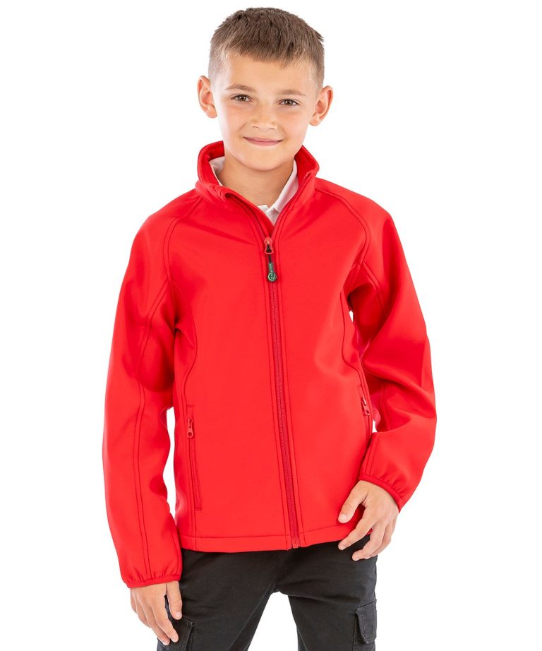 Result Genuine Recycled &#8211; Recycled 2 &#8211; Layer Printable Junior Softshell R901J, Vivid Promotion Workwear