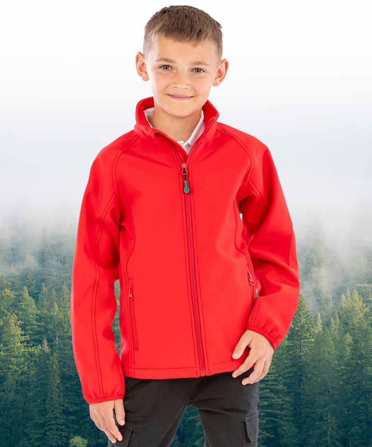 Alternative view of Result Genuine Recycled - Recycled 2 - Layer Printable Junior Softshell R901J