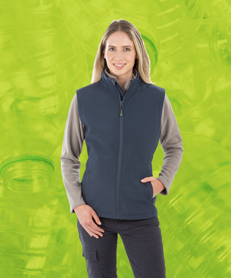 Alternative view of Result Genuine Recycled - Womens Recycled 2 - Layer Printable Softshell Bodywarmer R902F