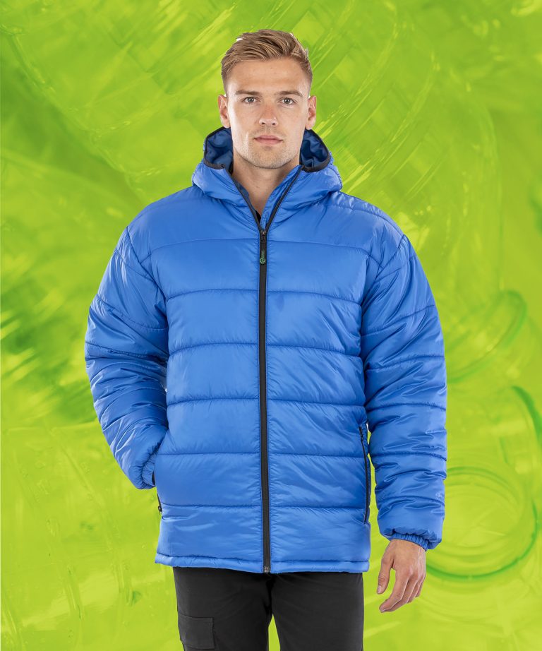 Result Genuine Recycled - Recycled Hooded Padded Parka R910X