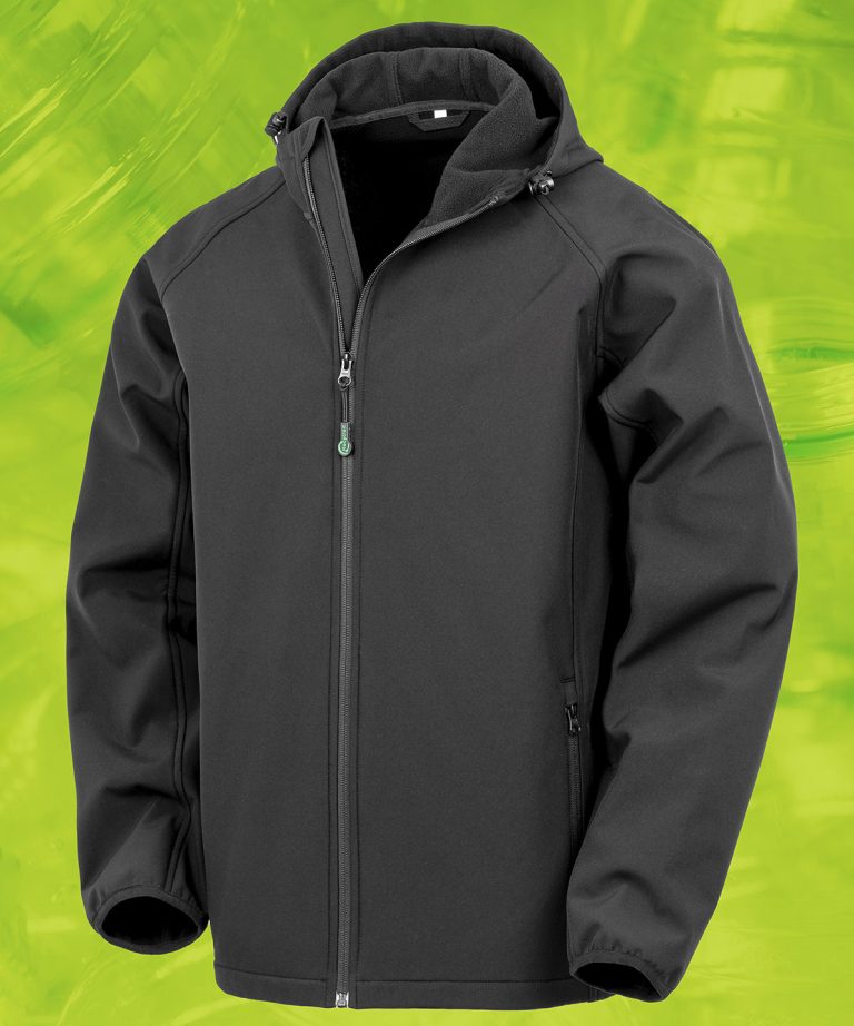 Alternative view of Result Genuine Recycled - Recycled 3 Layer Printable Hooded Softshell R911M