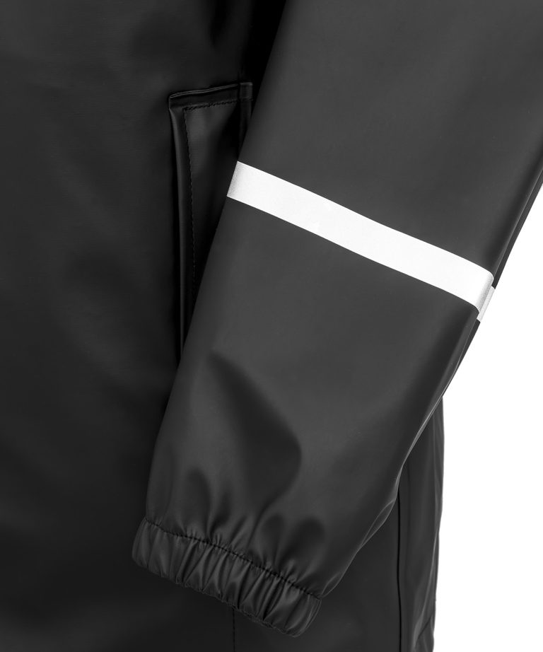Result Genuine Recycled &#8211; Prism Pu Waterproof Jacket With Reflective Bands And Recycled Backing R915X, Vivid Promotion Workwear