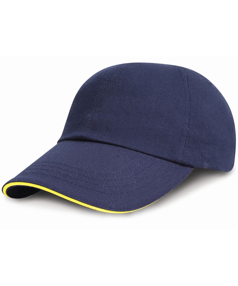 Alternative view of Result Headwear - Low - Profile Heavy Brushed Cotton Cap With Sandwich Peak RC24P