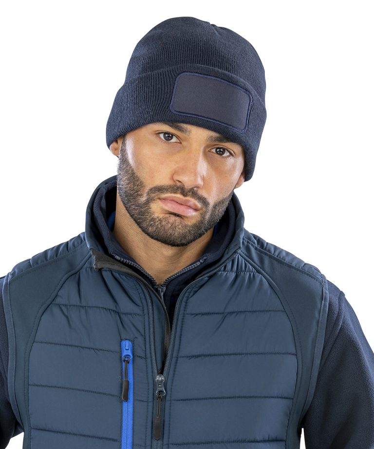 Alternative view of Result Winter Essentials - Double - Knit Printers Beanie RC27X