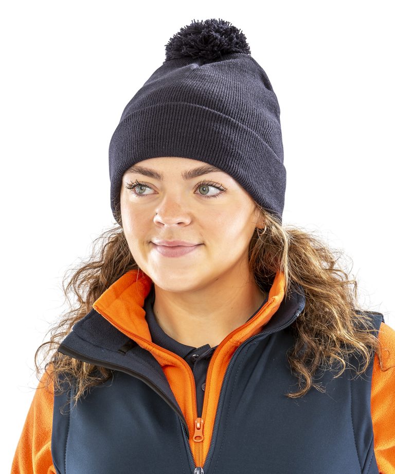 Result Winter Essentials - Pom Pom Beanie RC28X