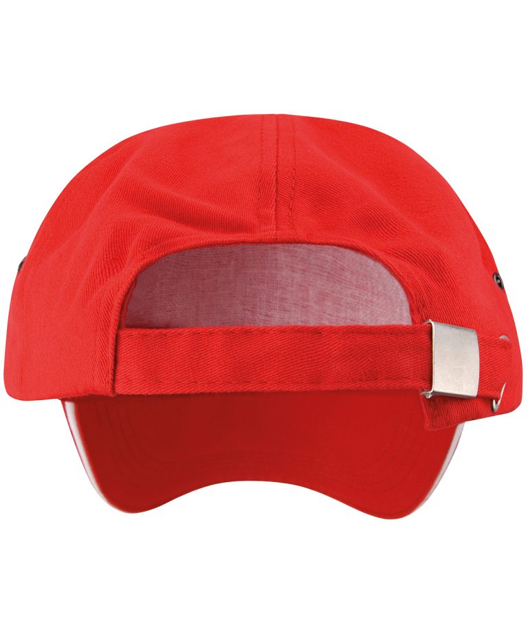 Result Headwear &#8211; Printers Plush Cotton 5 &#8211; Panel Cap RC72X, Vivid Promotion Workwear