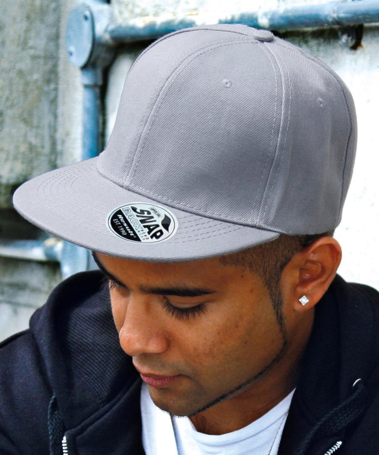 Result Headwear - Bronx Original Flat Peak Snapback Cap RC83X