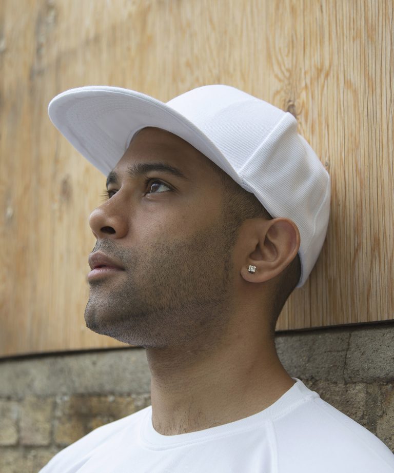 Result Headwear &#8211; Bronx Original Flat Peak Snapback Cap RC83X, Vivid Promotion Workwear