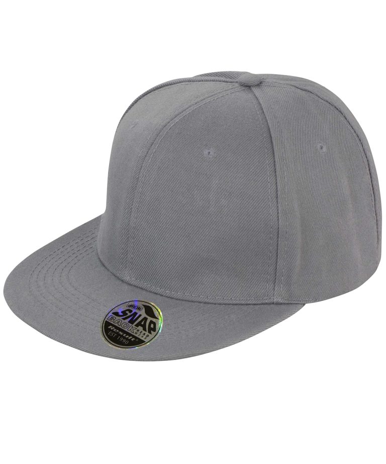 Result Headwear &#8211; Bronx Original Flat Peak Snapback Cap RC83X, Vivid Promotion Workwear