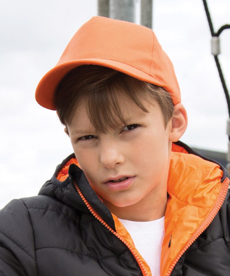 Result Headwear &#8211; Boston Junior 65| 35 Polycotton Cap RC84J, Vivid Promotion Workwear