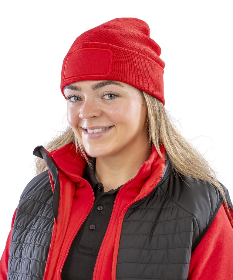 Result Genuine Recycled - Recycled Double Knit Printers Beanie RC927