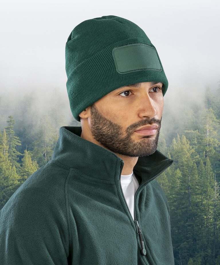 Alternative view of Result Genuine Recycled - Recycled Double Knit Printers Beanie RC927