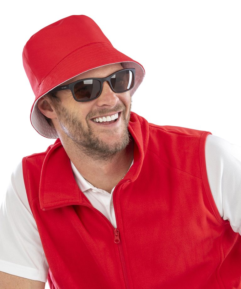 Result Genuine Recycled - Core Recycled Reversible Bucket Hat RC985