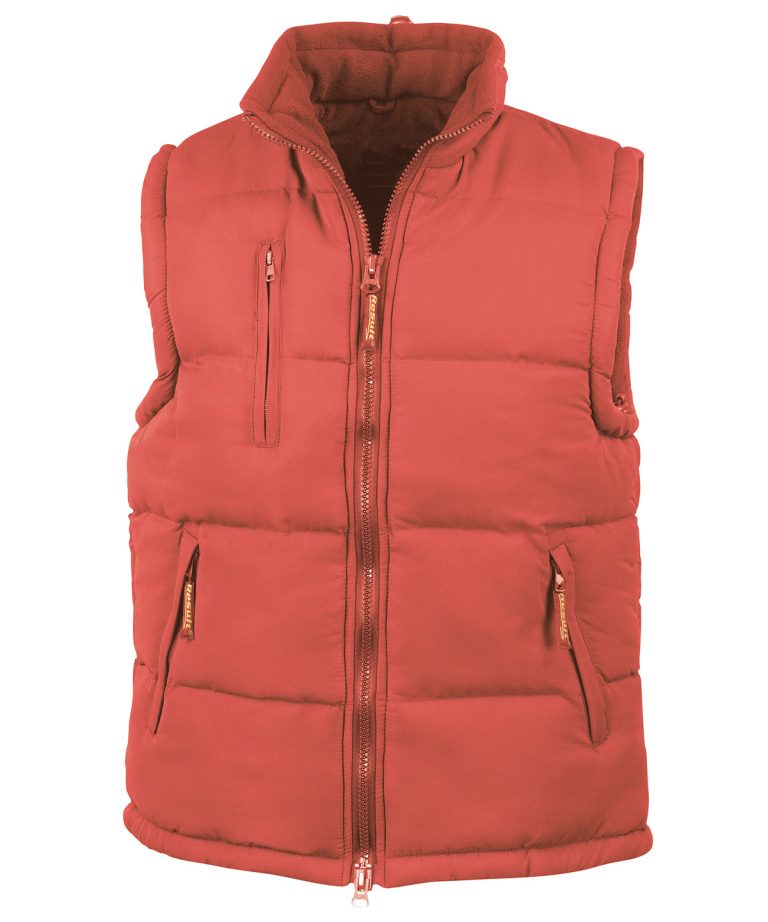 Result &#8211; Ultra Padded Bodywarmer RE88A, Vivid Promotion Workwear