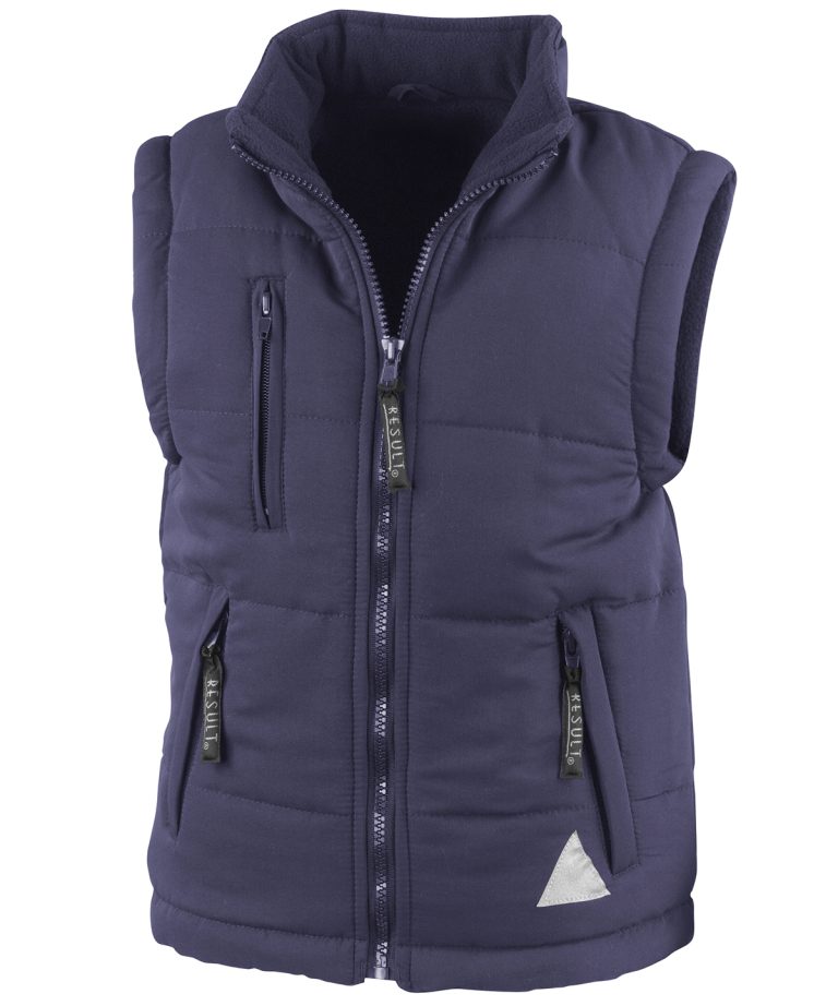 Result &#8211; Junior Ultra Padded Bodywarmer RE88J, Vivid Promotion Workwear
