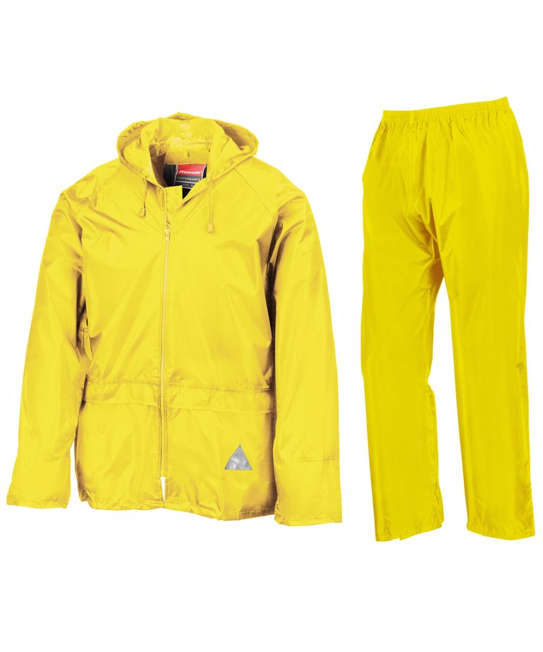 Result &#8211; Waterproof Jacket And Trouser Set RE95A, Vivid Promotion Workwear