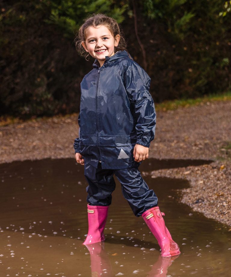 Result - Junior Waterproof Jacket And Trouser Set RE95J