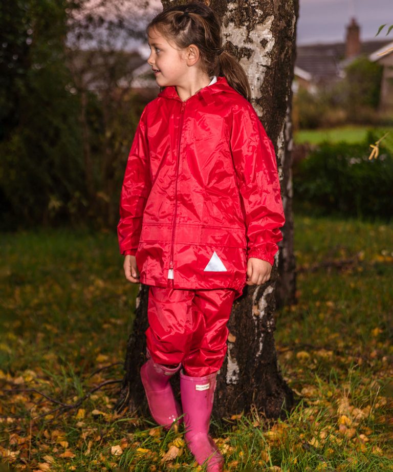 Alternative view of Result - Junior Waterproof Jacket And Trouser Set RE95J