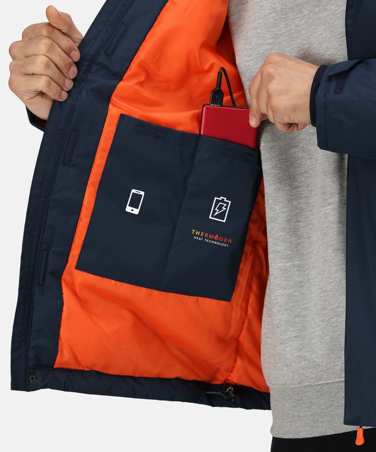 Regatta Professional &#8211; Thermogen Powercell 5000 Insulated Heated Jacket RG002, Vivid Promotion Workwear