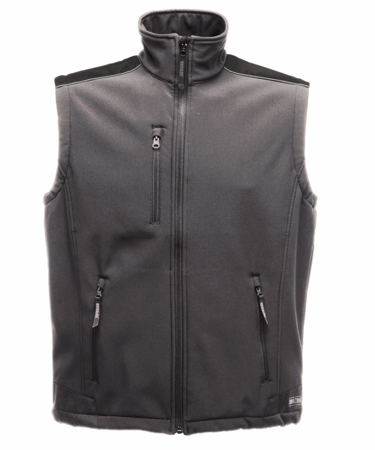 Regatta Professional &#8211; Sandstorm Workwear Softshell Bodywarmer RG079, Vivid Promotion Workwear