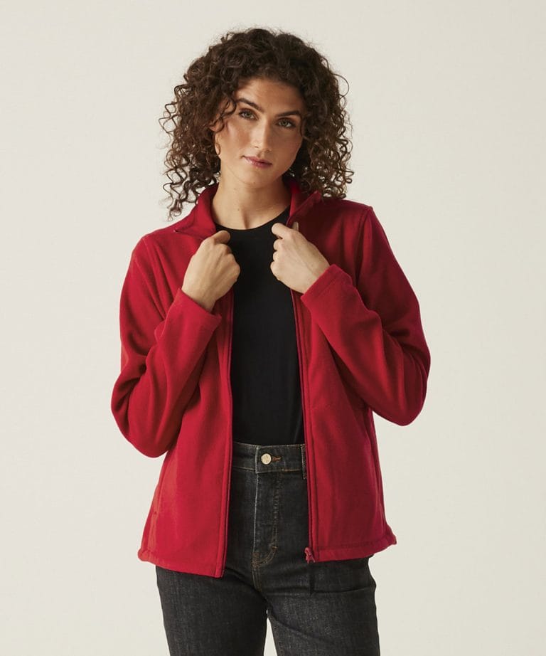 Regatta Professional &#8211; Womens Full &#8211; Zip Microfleece RG140, Vivid Promotion Workwear