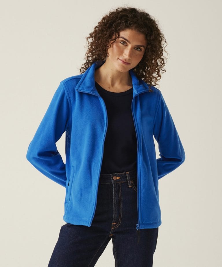 Regatta Professional &#8211; Womens Full &#8211; Zip Microfleece RG140, Vivid Promotion Workwear