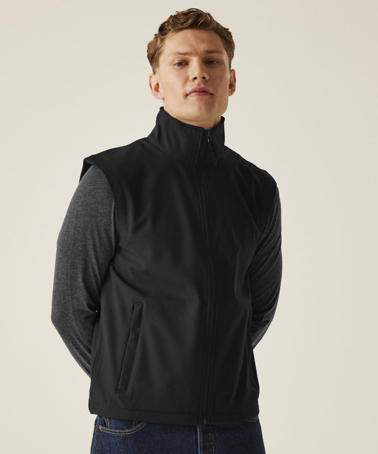 Regatta Professional &#8211; Classic Softshell Bodywarmer RG145, Vivid Promotion Workwear